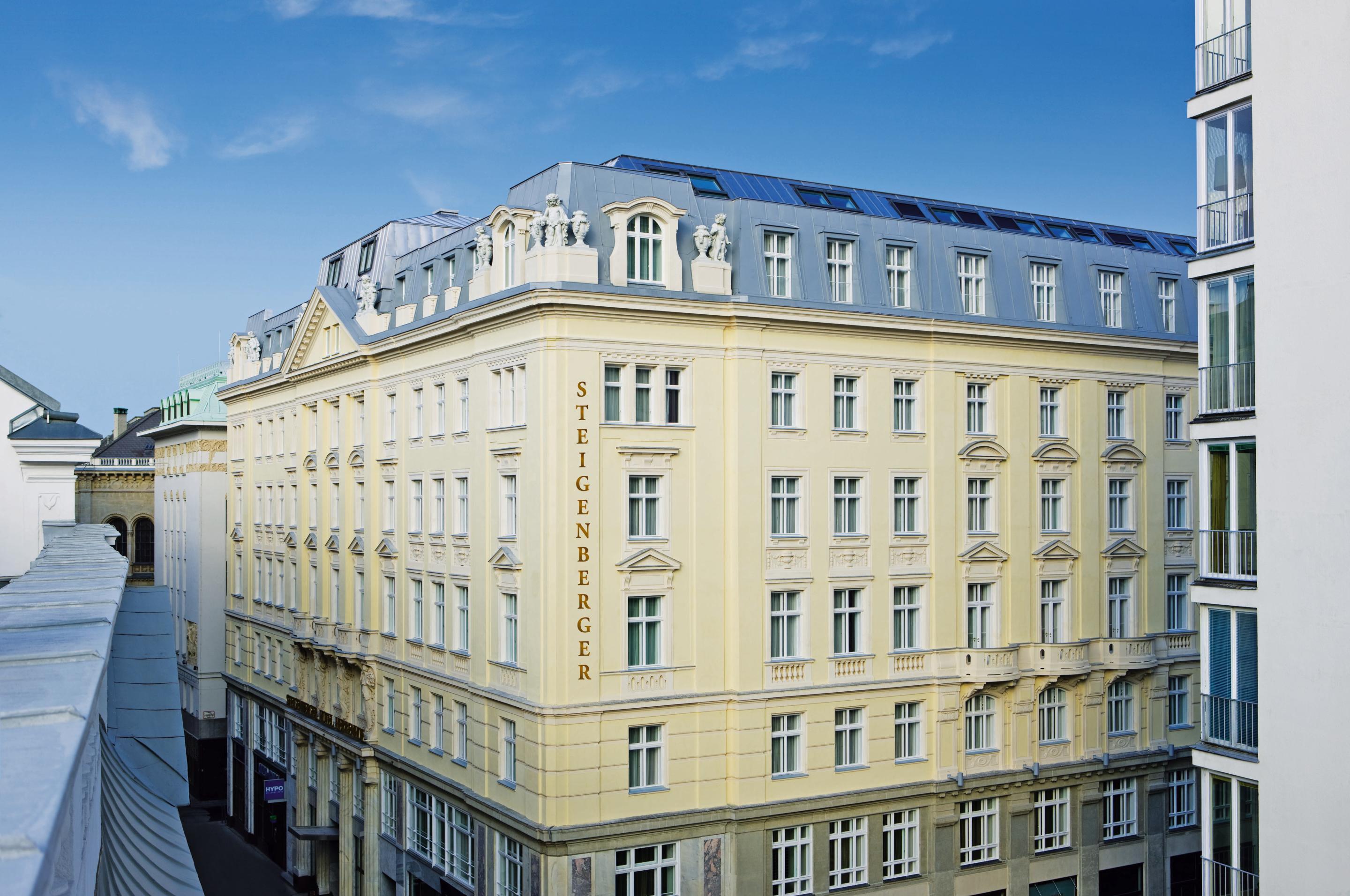 Steigenberger Hotel Herrenhof Viena Exterior foto